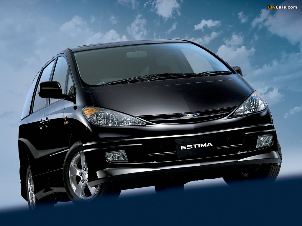 Toyota Estima Aeras 2000–03 pictures (1024 x 768)