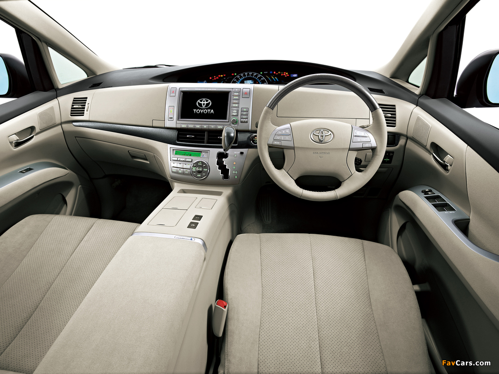 Toyota Estima Hybrid 2006–08 images (1024 x 768)