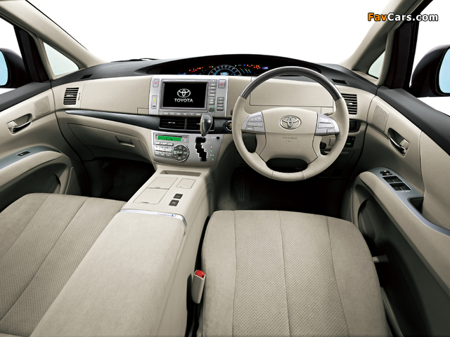 Toyota Estima Hybrid 2006–08 images (640 x 480)