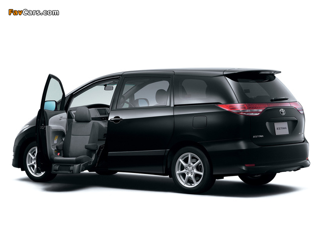 Toyota Estima Aeras 2006–08 images (640 x 480)