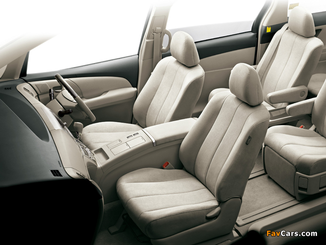 Toyota Estima Hybrid 2006–08 pictures (640 x 480)