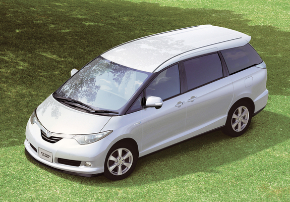 Toyota Estima Hybrid 2006–08 wallpapers