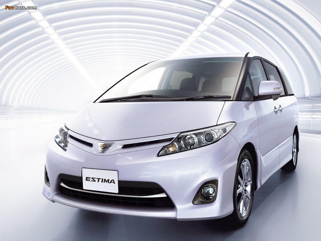 Toyota Estima Aeras 2008–12 images (1024 x 768)