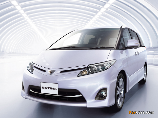 Toyota Estima Aeras 2008–12 images (640 x 480)