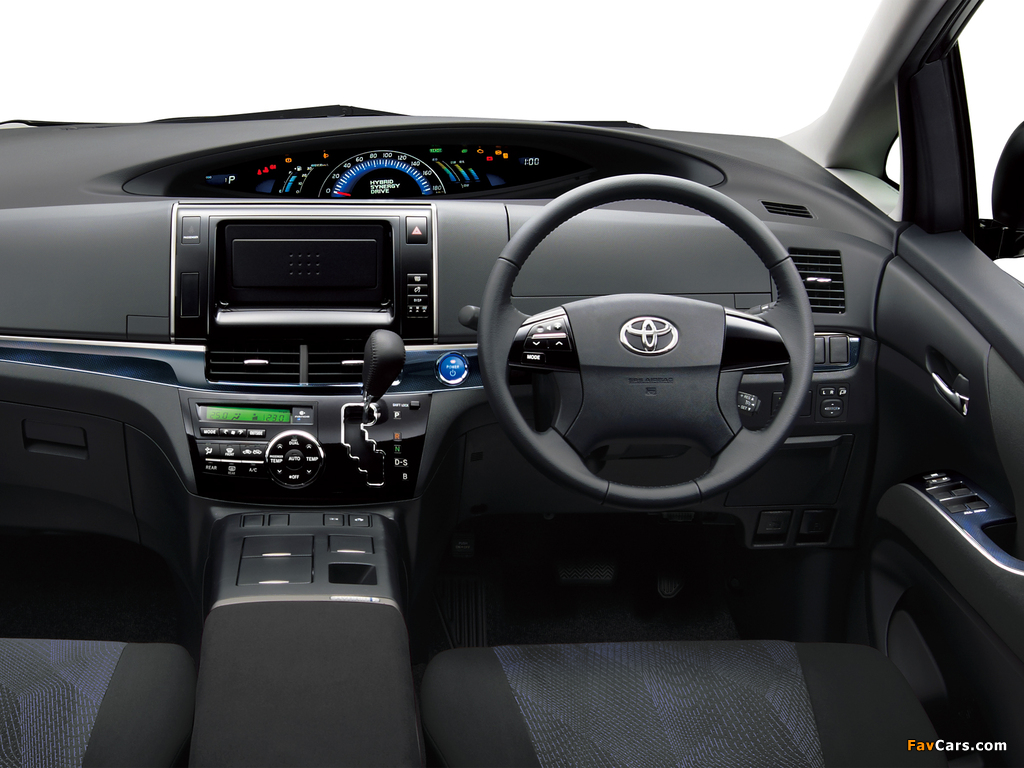Toyota Estima Hybrid Aeras 2012 images (1024 x 768)