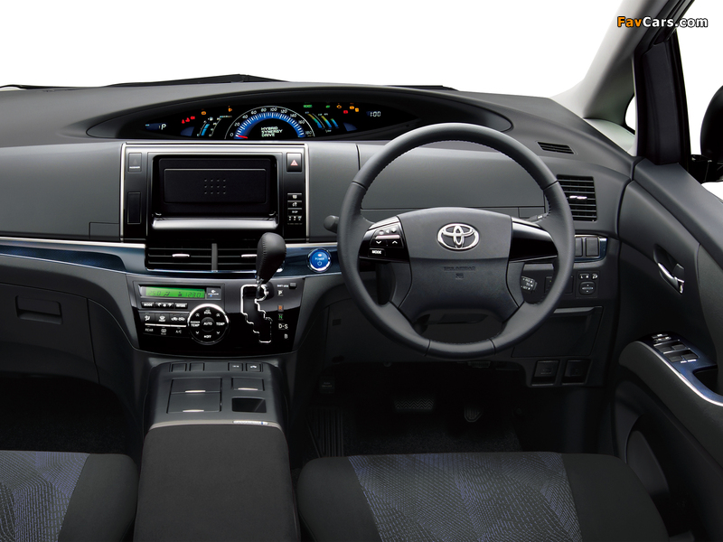 Toyota Estima Hybrid Aeras 2012 images (800 x 600)