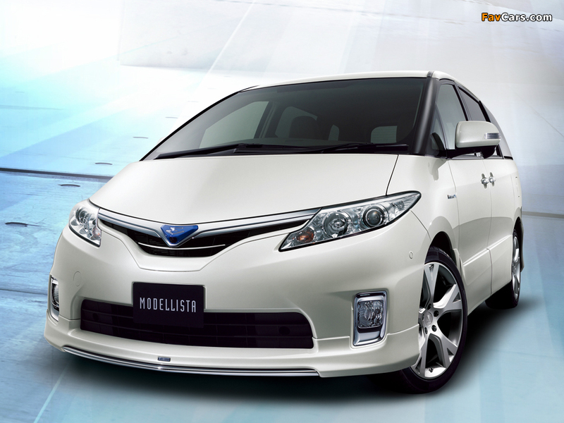 Modellista Toyota Estima Hybrid 2012 photos (800 x 600)