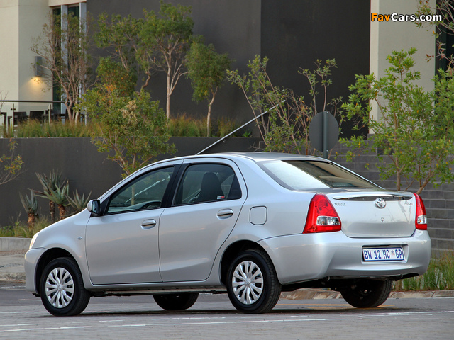 Toyota Etios Sedan ZA-spec 2012 photos (640 x 480)