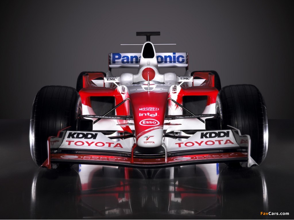 Toyota TF105 2005 wallpapers (1024 x 768)