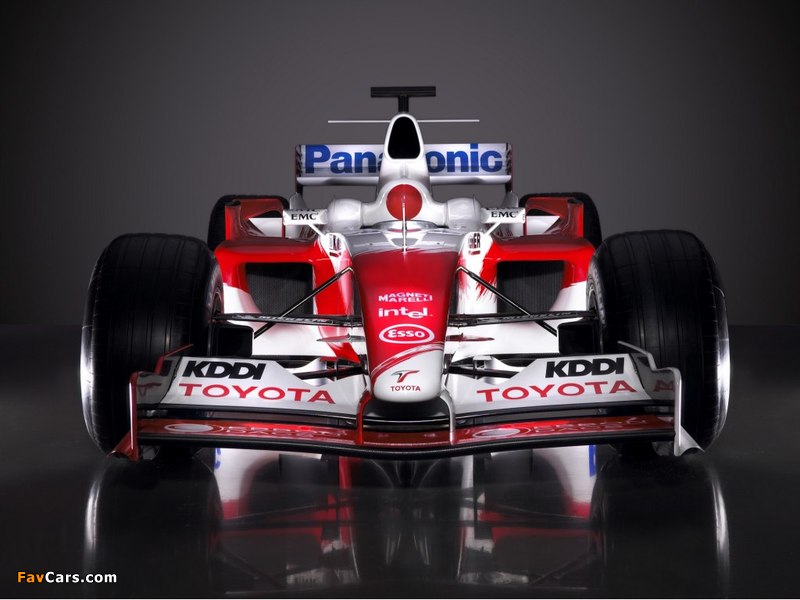 Toyota TF105 2005 wallpapers (800 x 600)