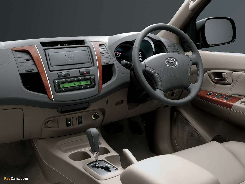 Pictures of Toyota Fortuner TW-spec 2008–11 (1024 x 768)