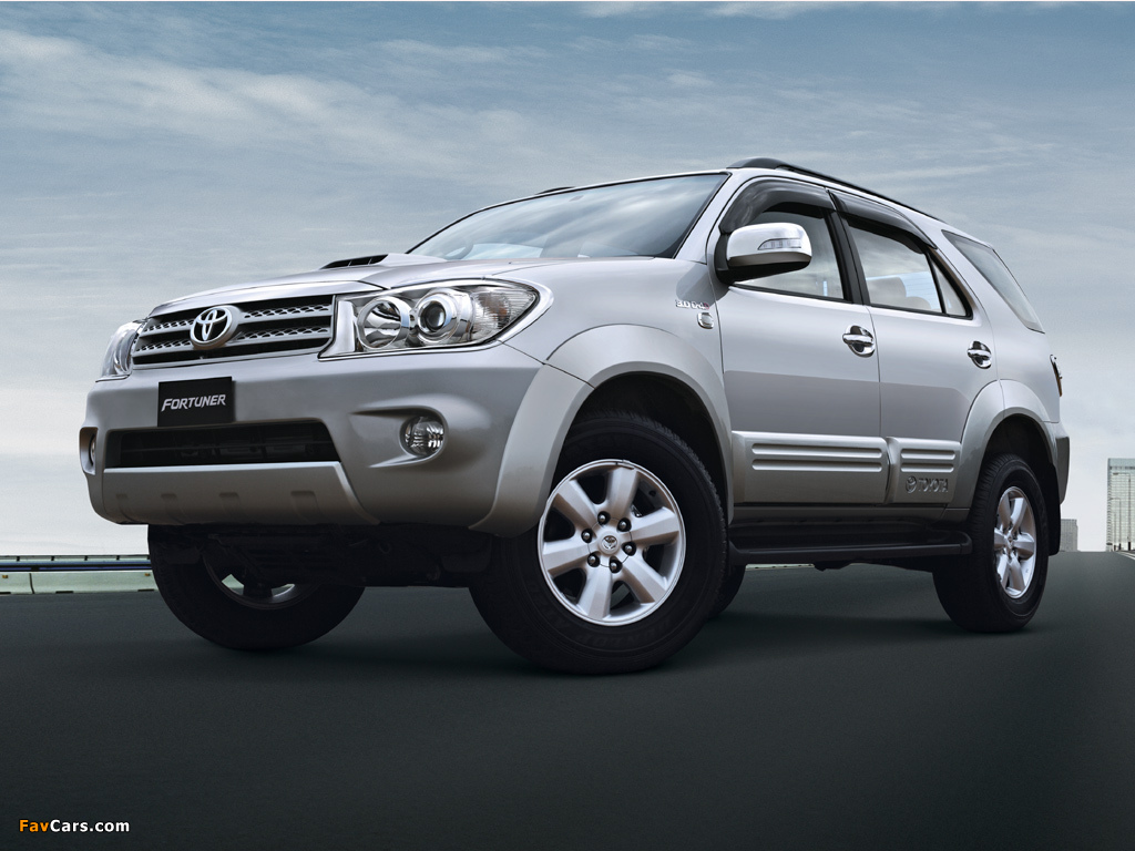 Toyota Fortuner 2008–11 wallpapers (1024 x 768)
