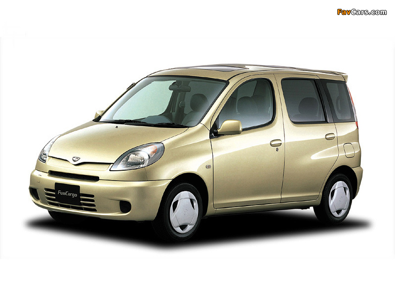 Toyota FunCargo 1999–2002 images (800 x 600)