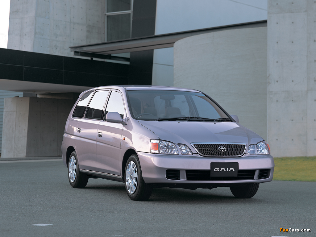 Toyota Gaia (M10) 1998–2004 images (1024 x 768)