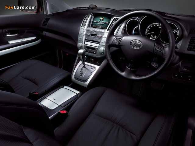 Images of Toyota Harrier Hybrid 2005 (640 x 480)