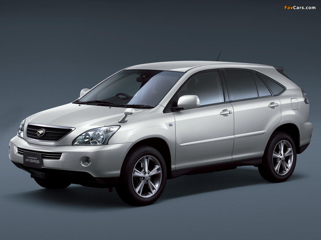 Images of Toyota Harrier Hybrid 2005 (1024 x 768)