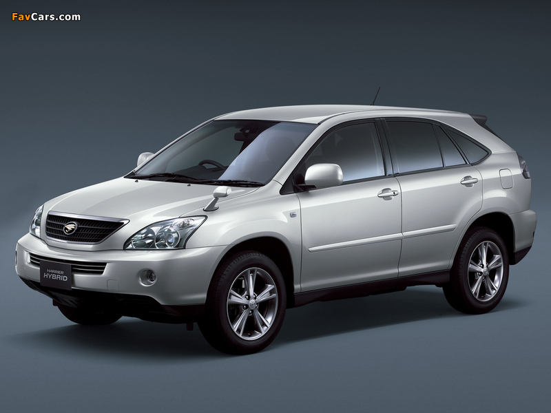 Images of Toyota Harrier Hybrid 2005 (800 x 600)