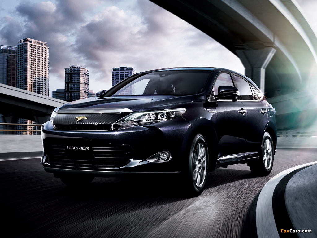 Images of Toyota Harrier 2013 (1024 x 768)
