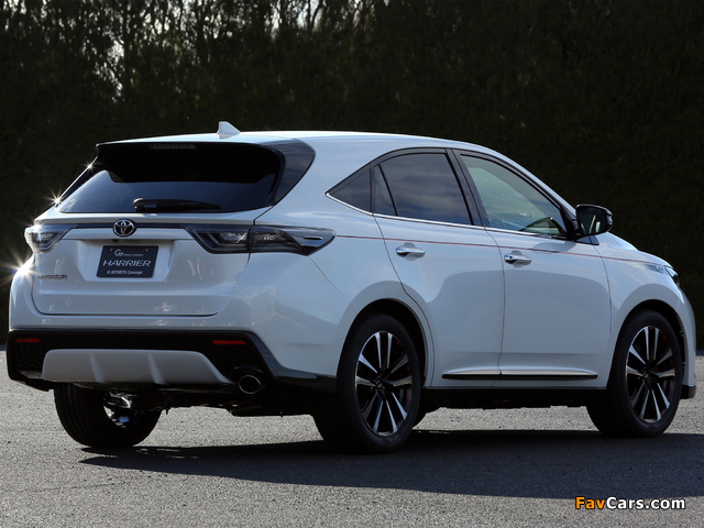 Images of Toyota Harrier G Sports Concept 2014 (640 x 480)