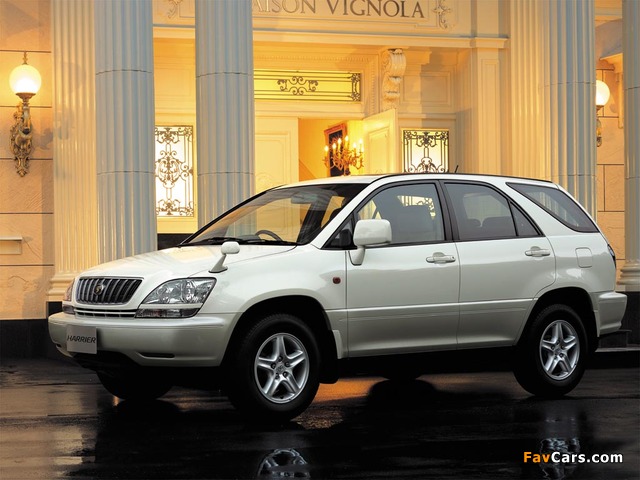 Pictures of Toyota Harrier 1997–2003 (640 x 480)