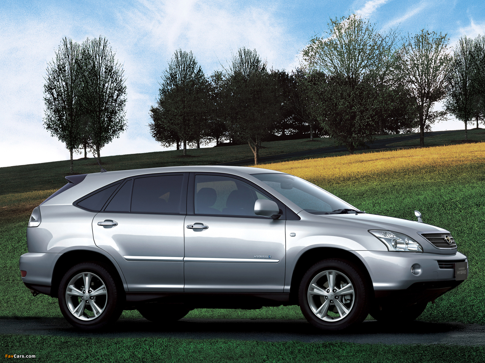 Pictures of Toyota Harrier Hybrid 2005 (1600 x 1200)