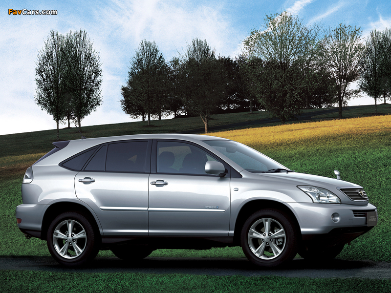 Pictures of Toyota Harrier Hybrid 2005 (800 x 600)