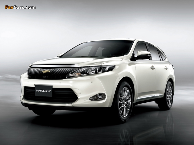 Pictures of Toyota Harrier 2013 (640 x 480)