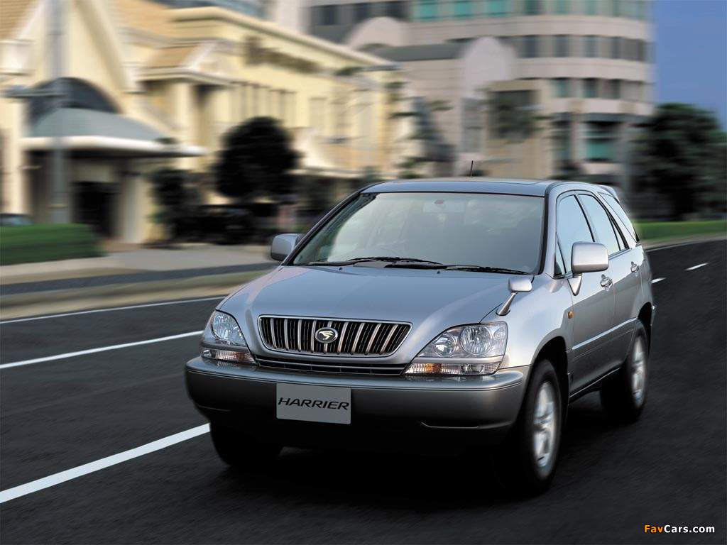 Toyota Harrier 1997–2003 pictures (1024 x 768)