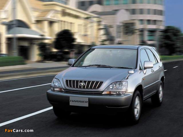 Toyota Harrier 1997–2003 pictures (640 x 480)