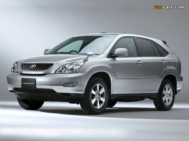 Toyota Harrier 2003 images (640 x 480)