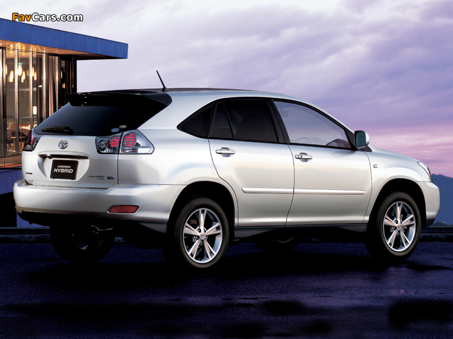 Toyota Harrier Hybrid 2005 photos (640 x 480)