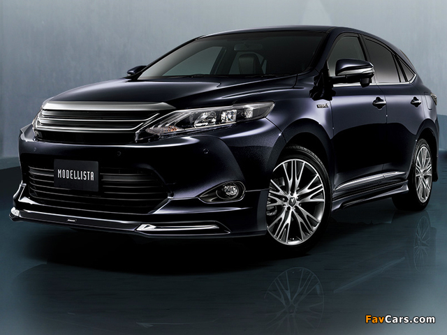 Modellista Toyota Harrier 2013 images (640 x 480)