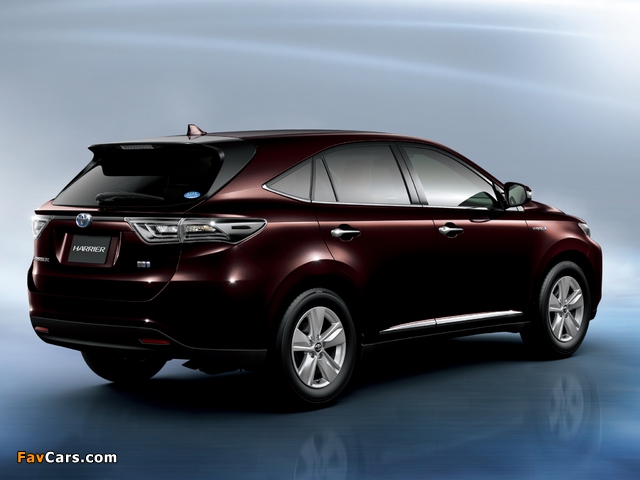 Toyota Harrier 2013 photos (640 x 480)