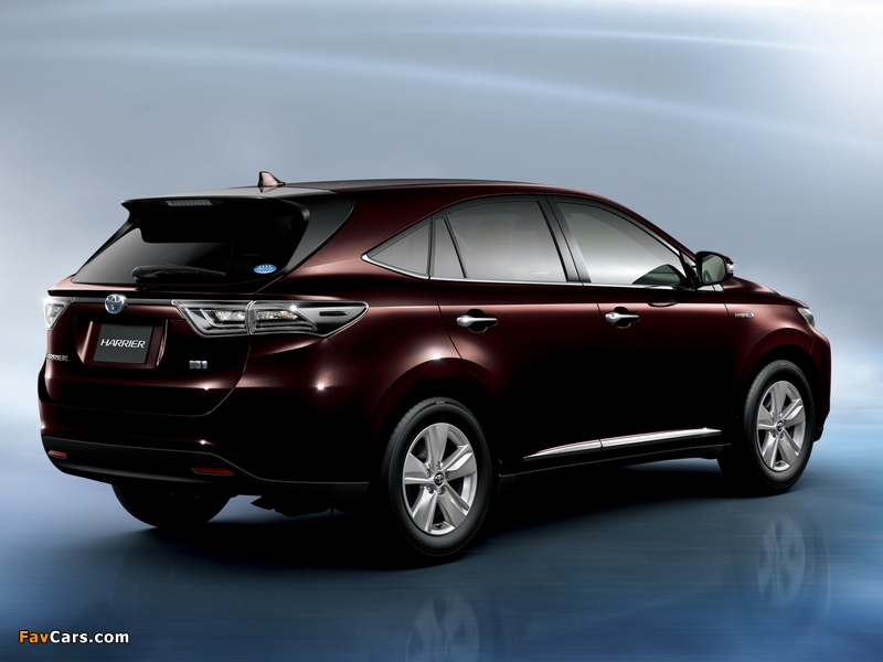 Toyota Harrier 2013 photos (800 x 600)