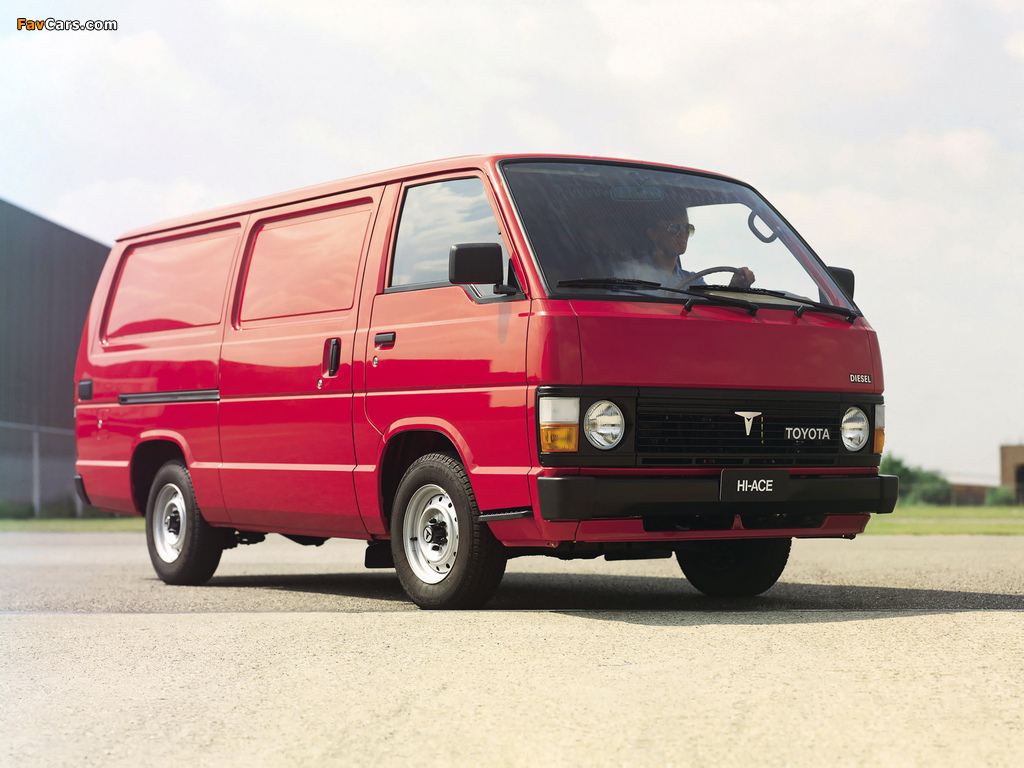 Images of Toyota Hiace Van 1982–89 (1024 x 768)