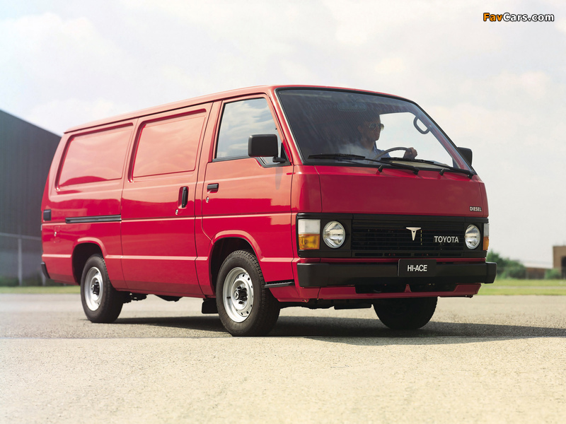 Images of Toyota Hiace Van 1982–89 (800 x 600)