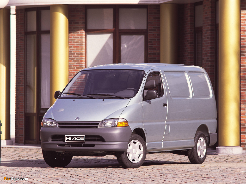 Images of Toyota Hiace Van 1995–2006 (1024 x 768)