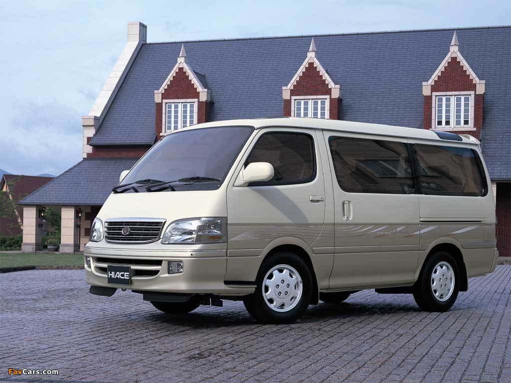 Images of Toyota Hiace JP-spec 1999–2004 (1024 x 768)
