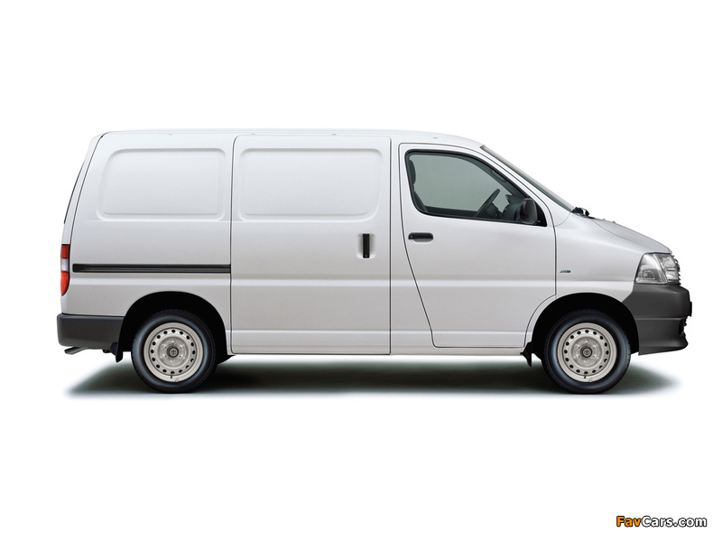 Images of Toyota Hiace Van 2006–09 (800 x 600)
