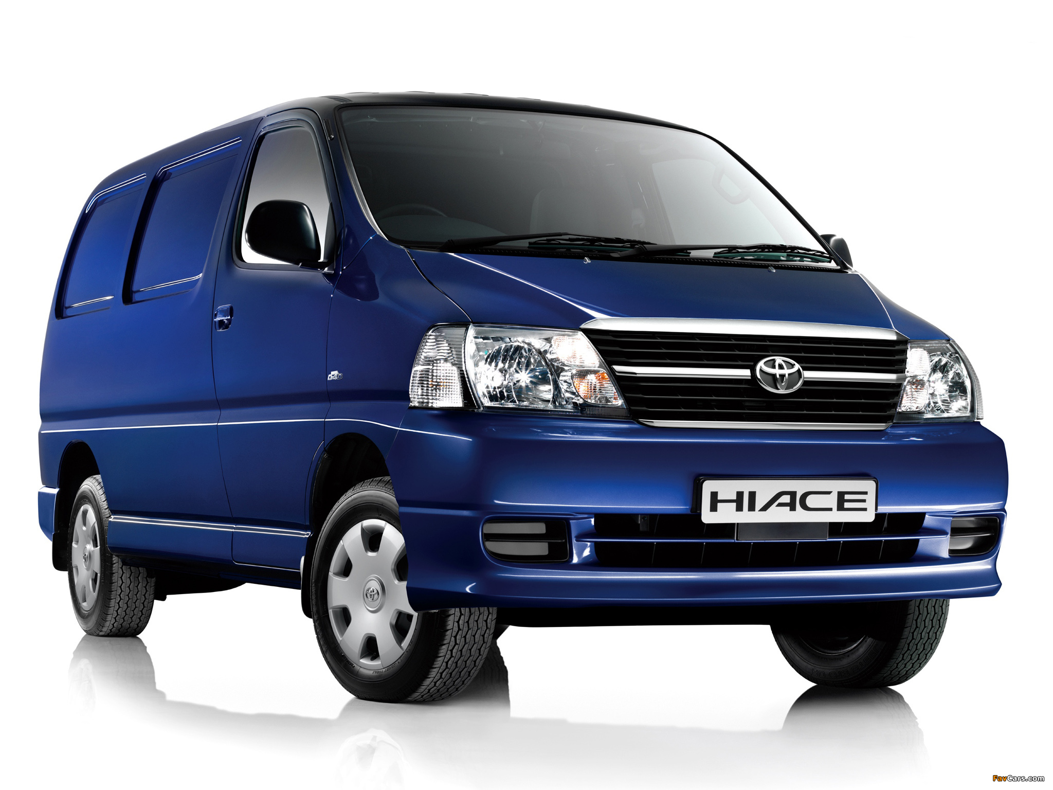 Images of Toyota Hiace Van UK-spec 2009 (2048 x 1536)