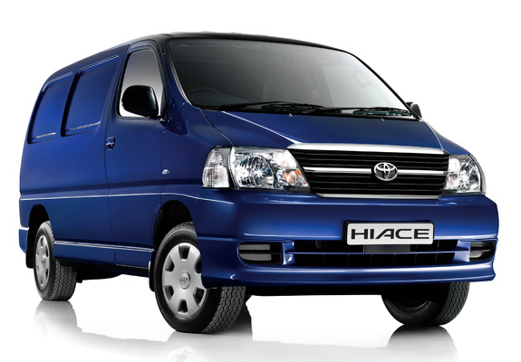 Images of Toyota Hiace Van UK-spec 2009