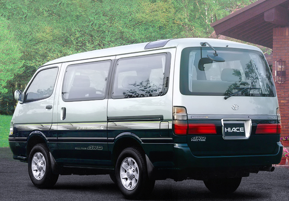 Photos of Toyota Hiace JP-spec 1996–99