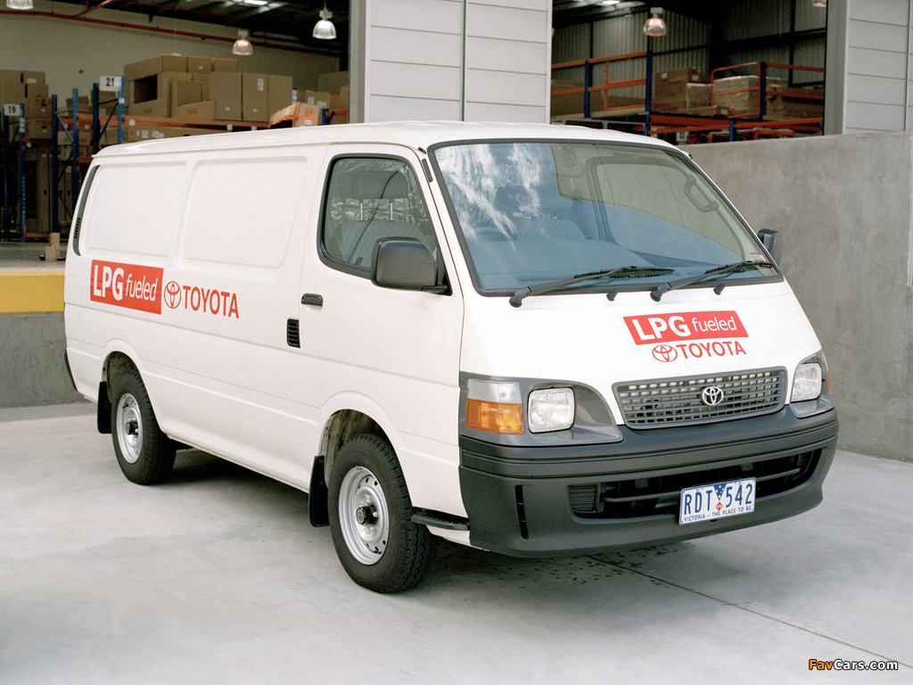 Photos of Toyota Hiace Van AU-spec 1996–99 (1024 x 768)