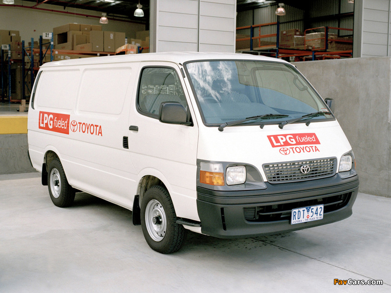 Photos of Toyota Hiace Van AU-spec 1996–99 (800 x 600)
