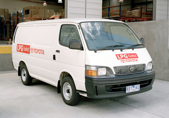 Photos of Toyota Hiace Van AU-spec 1996–99