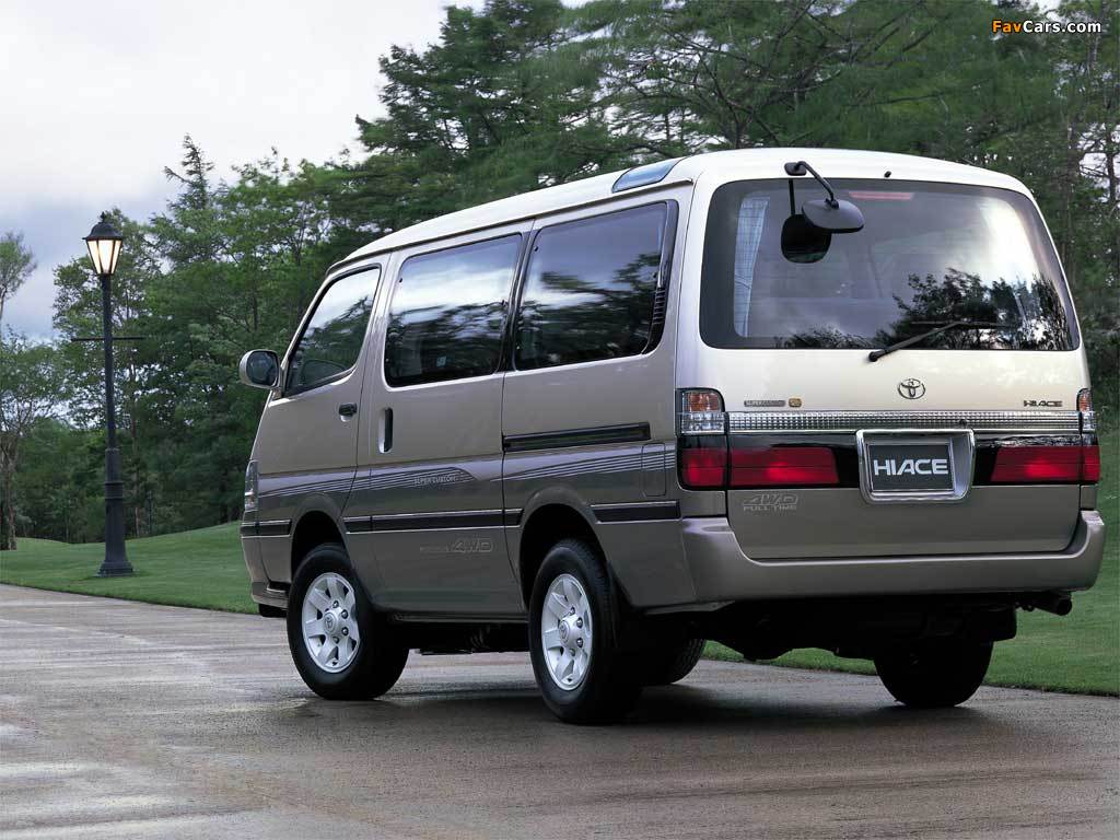 Pictures of Toyota Hiace JP-spec 1999–2004 (1024 x 768)