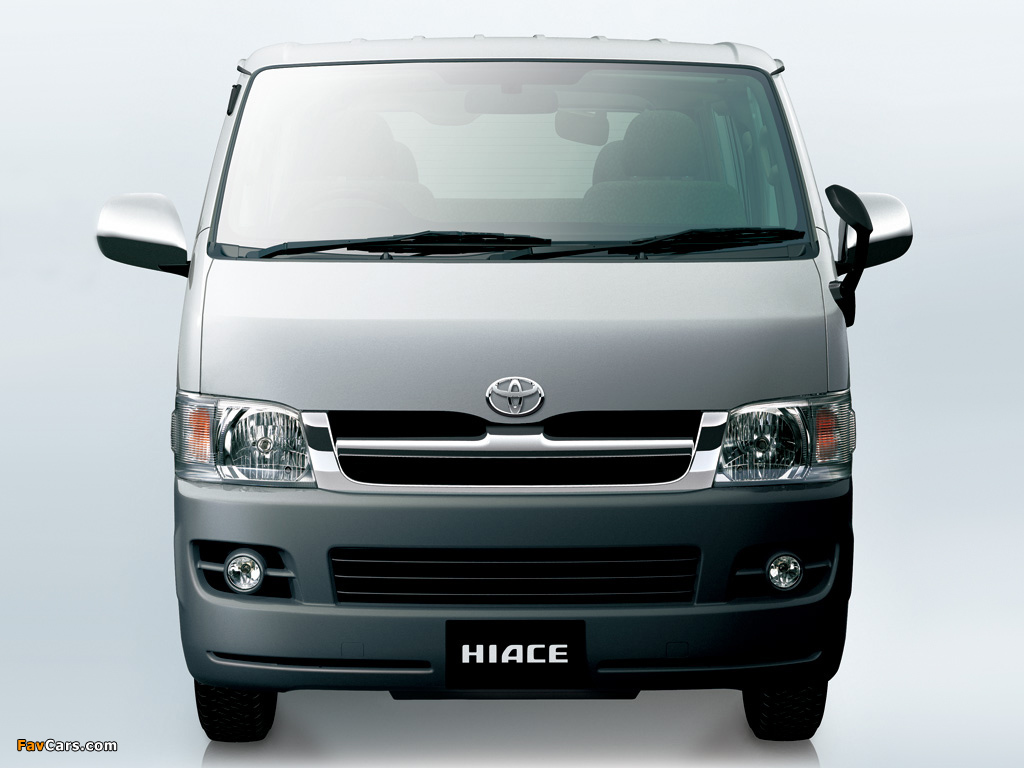 Pictures of Toyota Hiace Van JP-spec 2004–10 (1024 x 768)