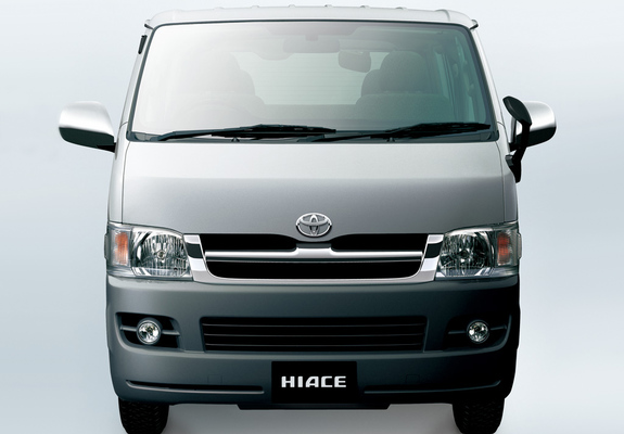 Pictures of Toyota Hiace Van JP-spec 2004–10
