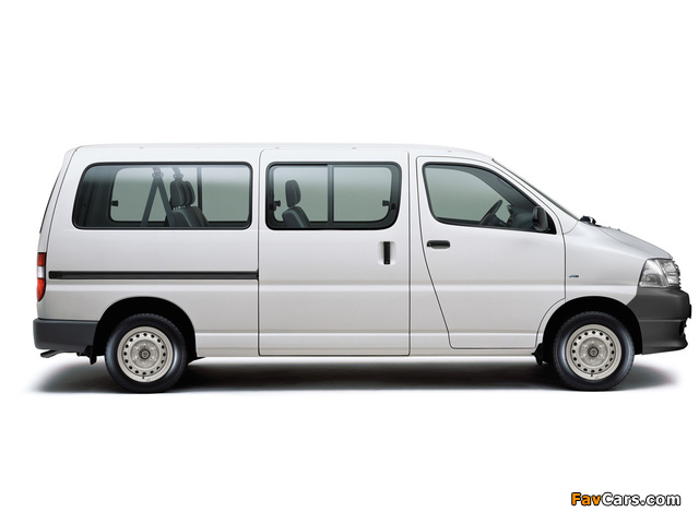 Pictures of Toyota Hiace 2006–09 (640 x 480)