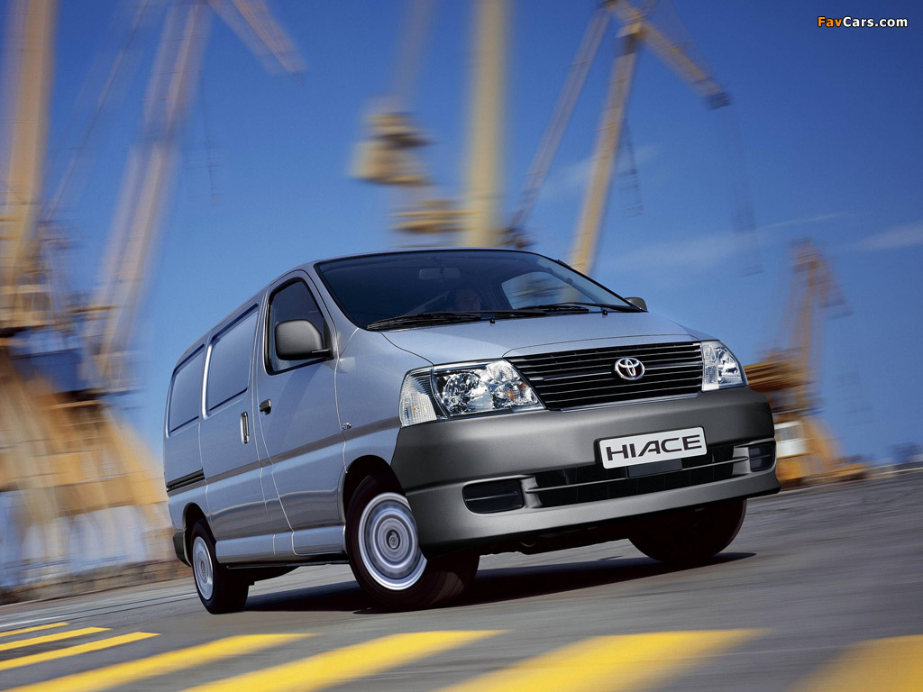 Pictures of Toyota Hiace Van 2006–09 (1024 x 768)